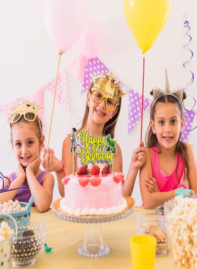 سيال زينة حفلة عيد ميلاد سيال® - زينة كعكة عيد ميلاد سعيد من توي ستراي - Image 4